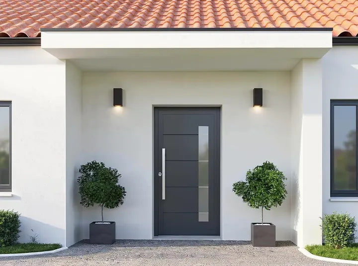 Porte d'entrée en aluminium : le choix idéal pour votre maison