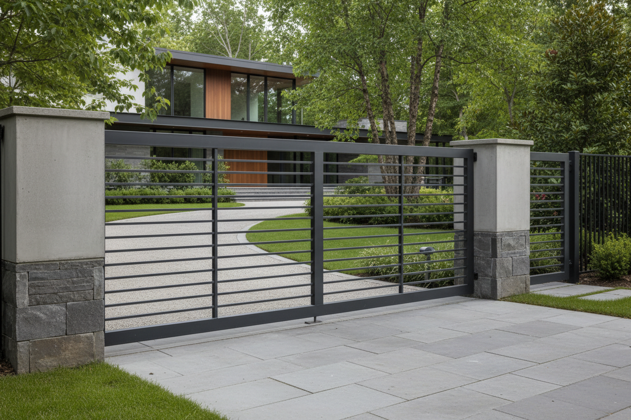 Prix pose portail en acier : le guide complet pour estimer votre budget